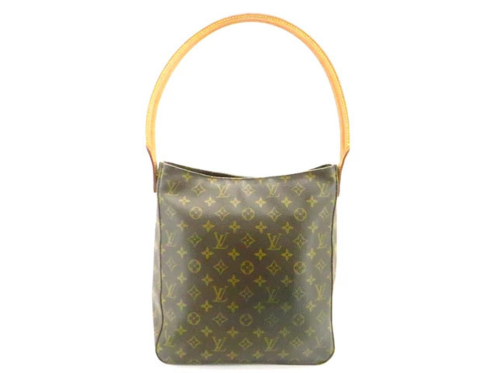 Louis Vuitton Shoulder Looping Bag Monogram Brown